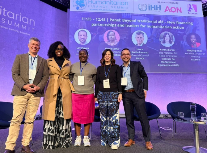 Group photo at Humanitarian Finance Summit